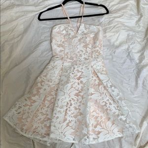 Missguided lace mini dress